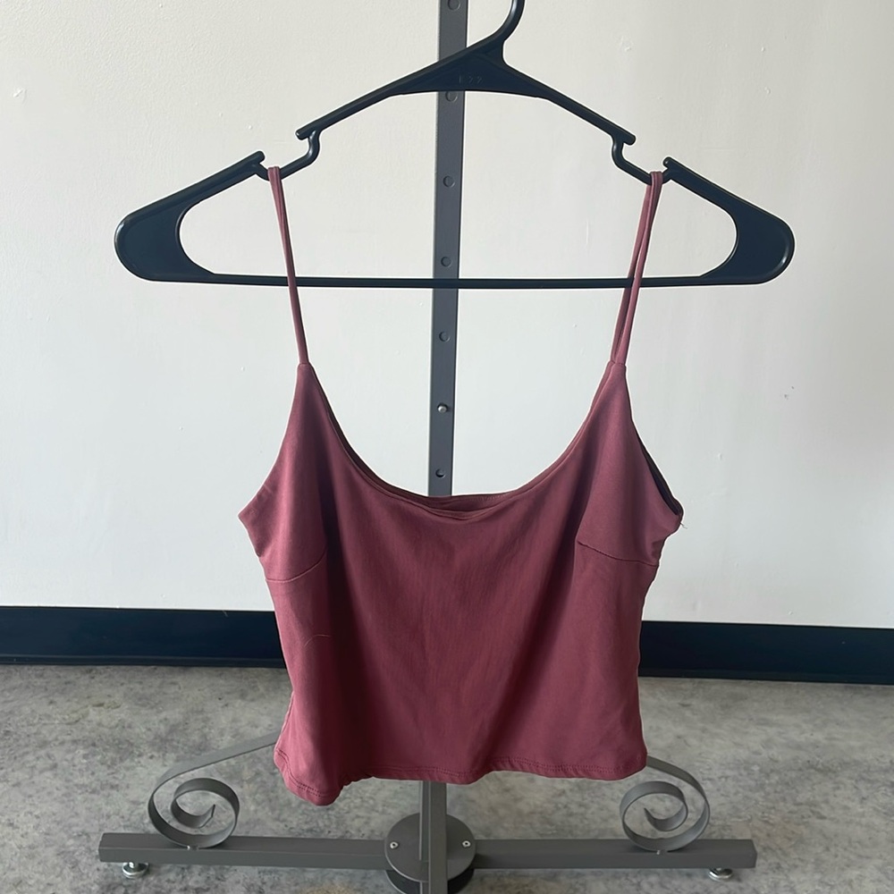 Purple Crop Top